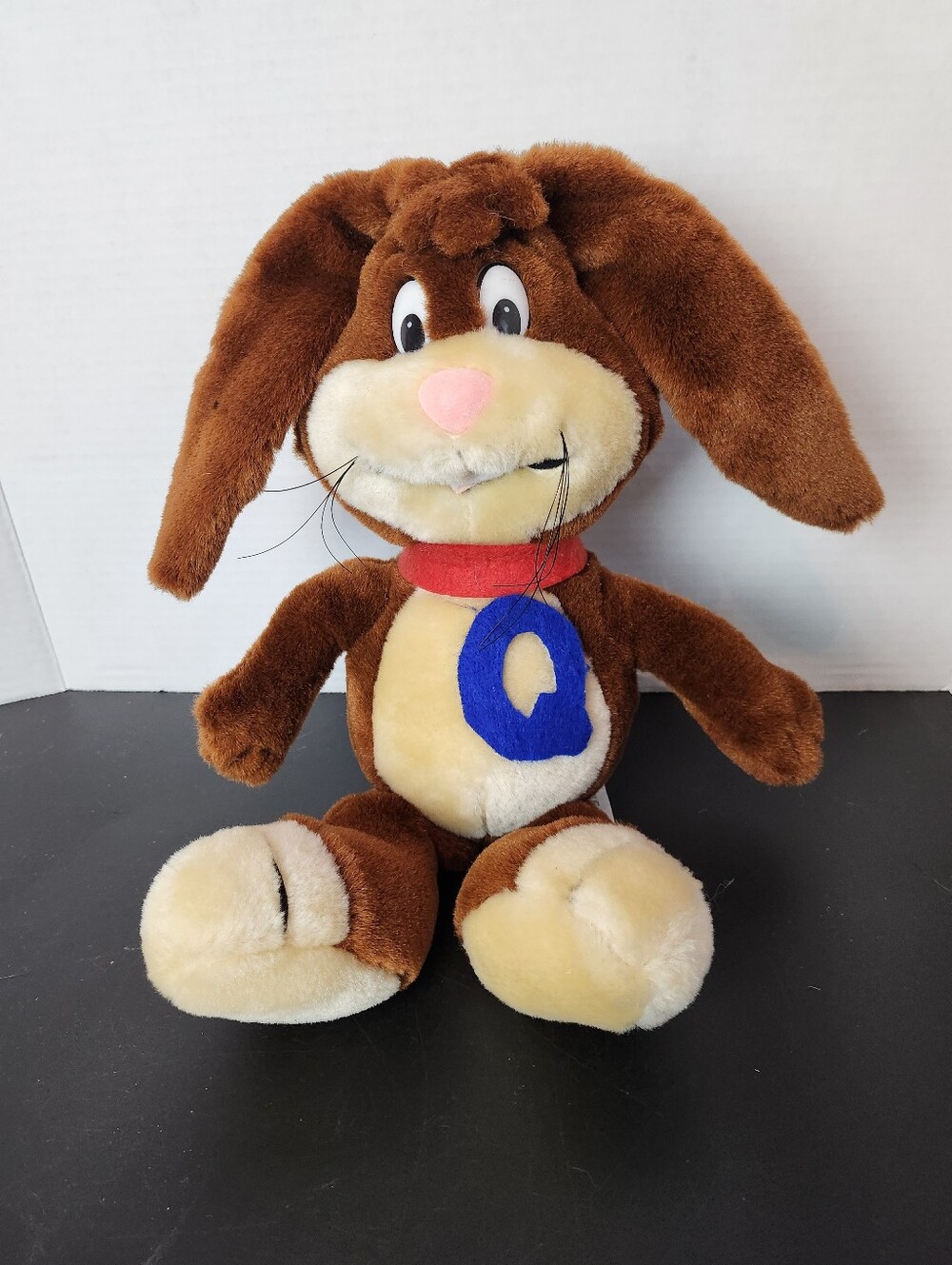 Vintage Nesquik chocolate milk bunny rabbit stuffed animal Quick Bunny